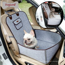 Doglemi hamaca delantera o trasera protectora para perro fieltro Pet Dog Car Seat Cover